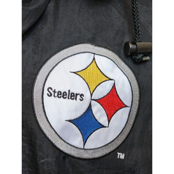 Pittsburg Steelers Football Jacket Size M NFL Pro Line - Picture 2 of 10